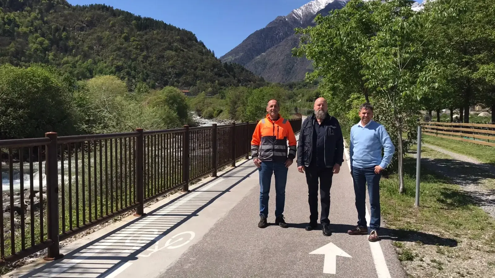 Le piste ciclabili del Burgraviato sono pronte per la nuova stagione