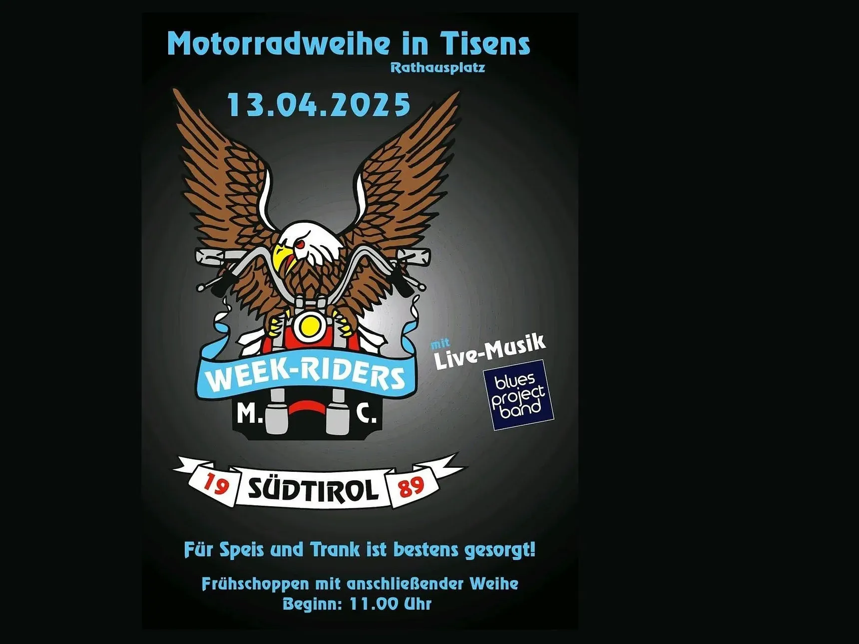 Benedizione delle moto a Tesimo Benedizione delle moto a Tesimo