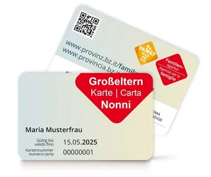Carta nonni Carta nonni