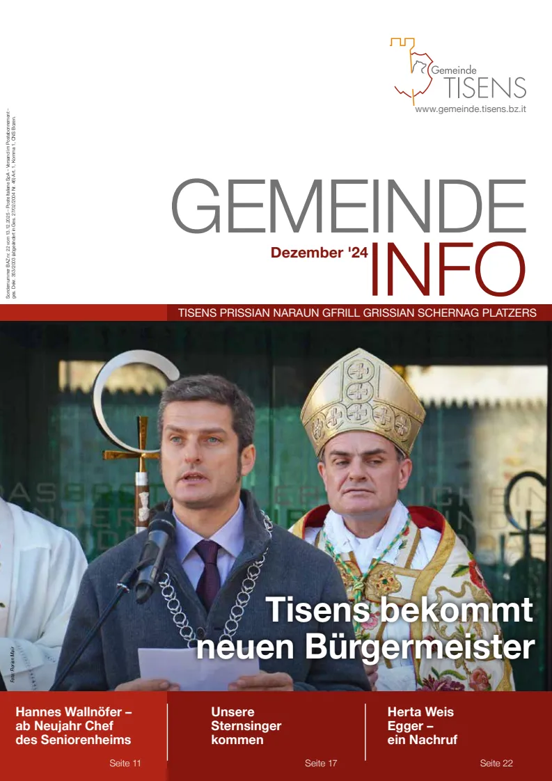 Gemeindeinfo dicembre 2024
