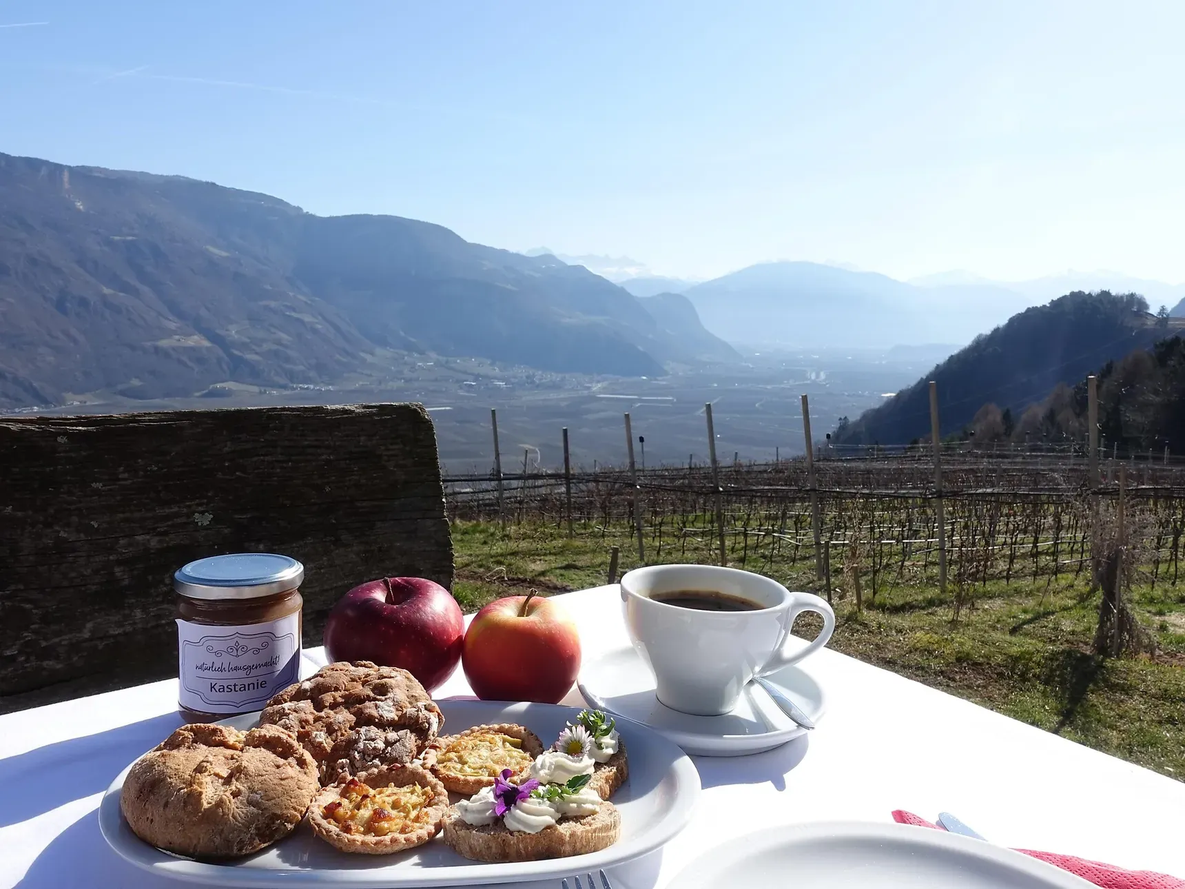 Colazione panoramica al Großkemathof